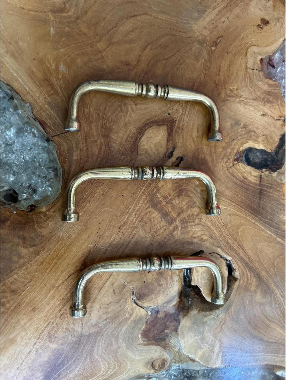 Vintage Brass Drawer Pull